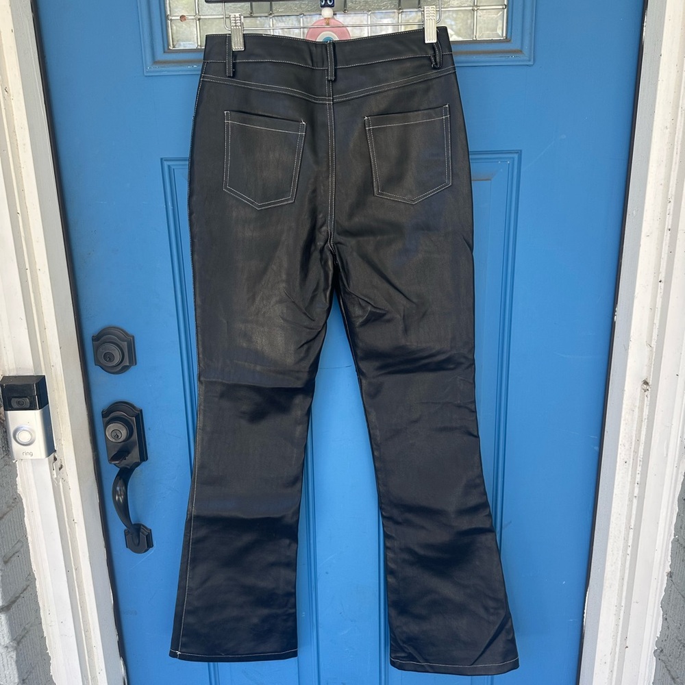 Motel Rocks Leather Pants - Picture 2 of 4